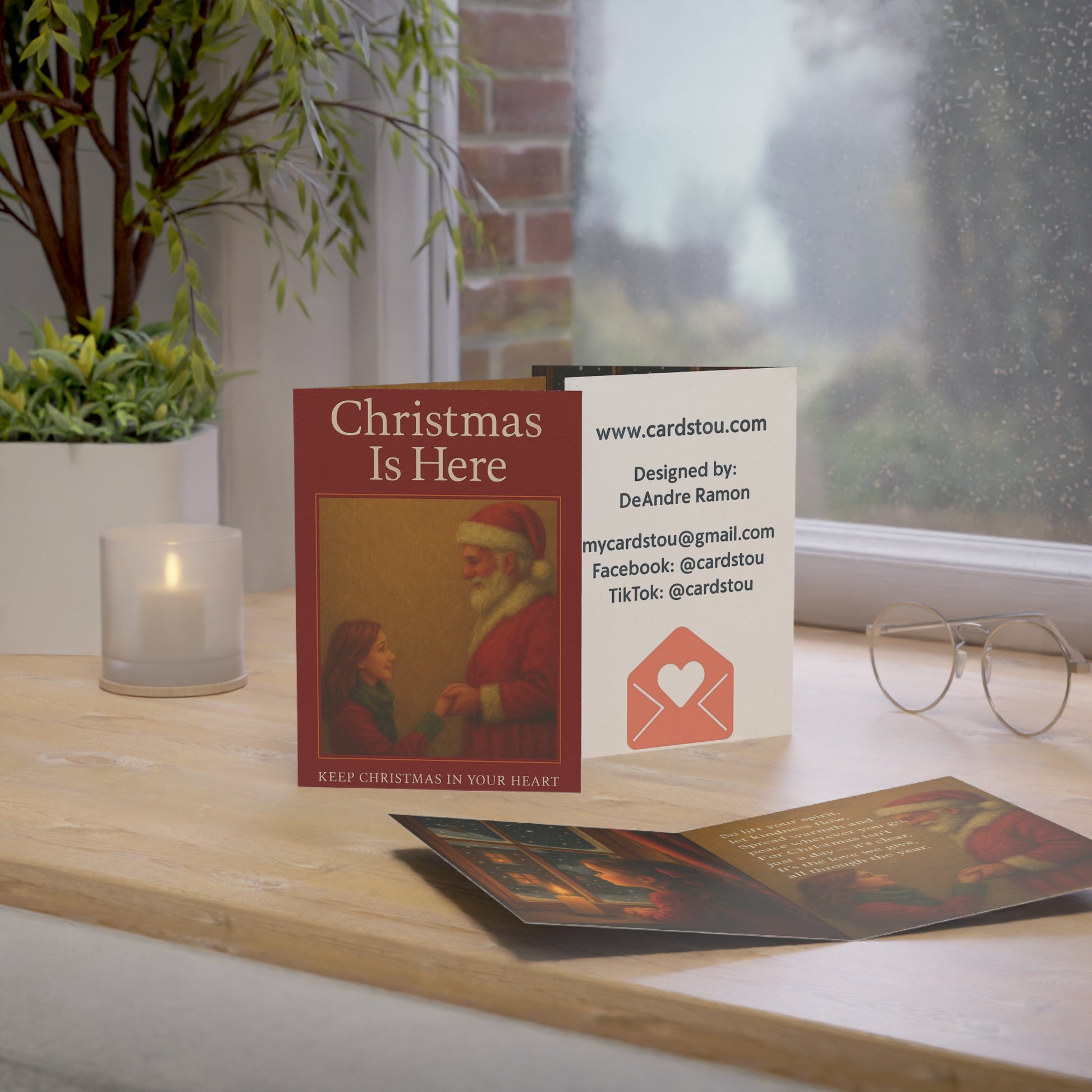 Christmas Greeting Cards Set (1, 10, 30, 50pcs) - Heartwarming Designs for the Holidays