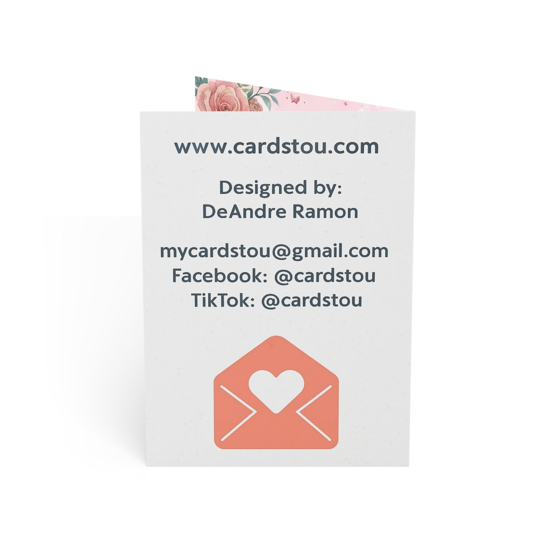 Birthday Greeting Cards – Custom Floral Designs (1, 10, 30, 50 pcs)