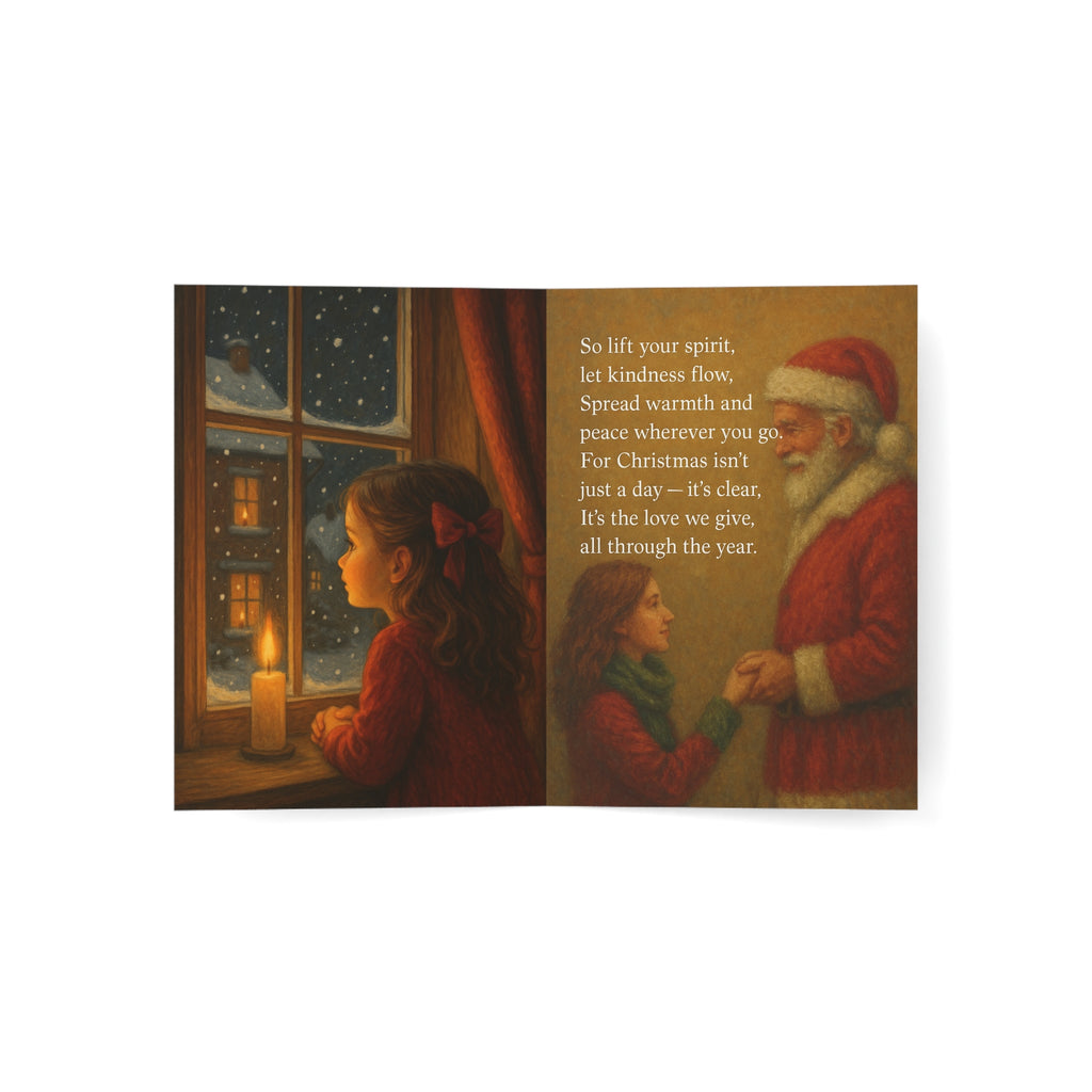 Christmas Greeting Cards Set (1, 10, 30, 50pcs) - Heartwarming Designs for the Holidays
