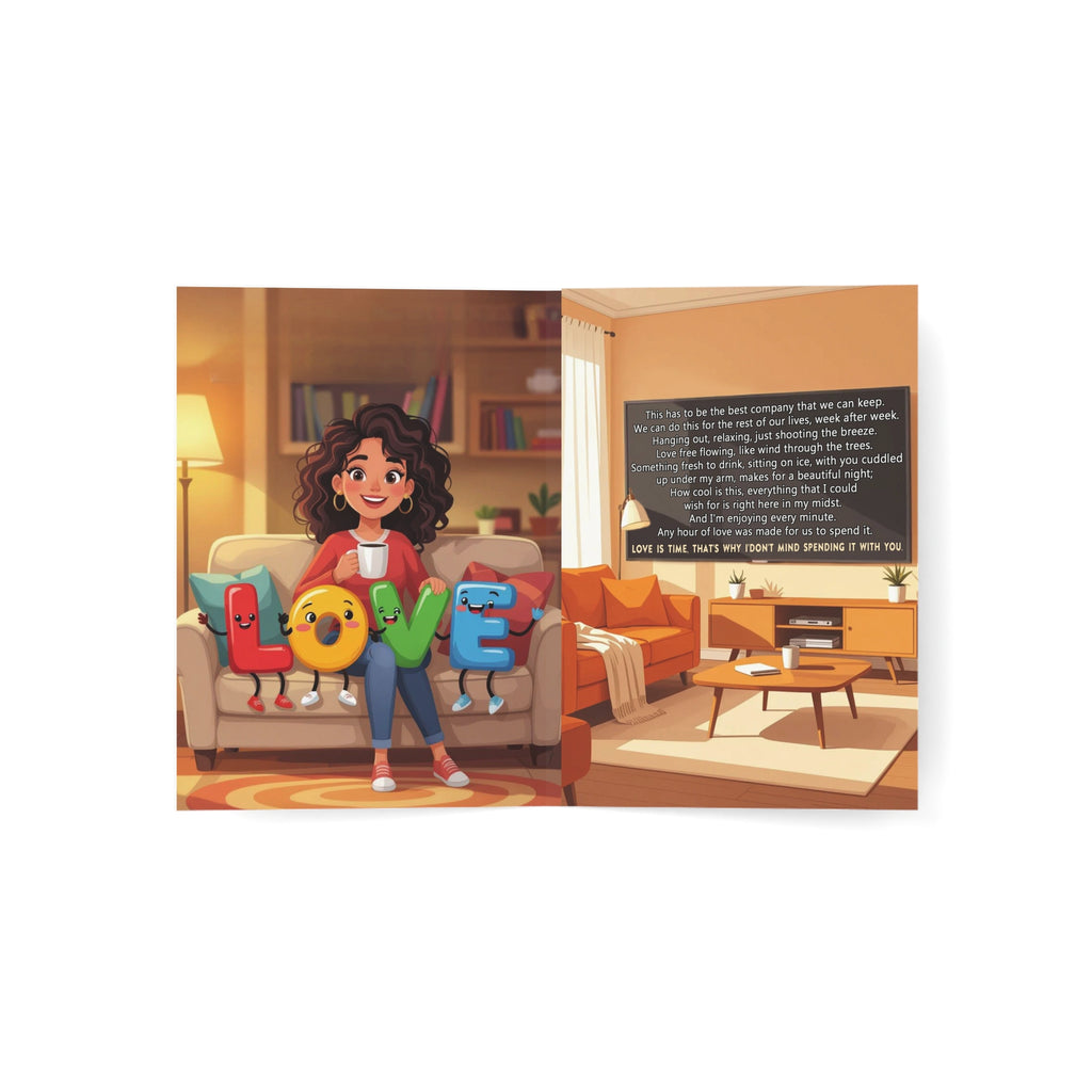 Playful Love Greeting Cards - Perfect for Friends' Gatherings, Anniversaries, or Just Because - Fun Knock Knock Design, Cards for [...]