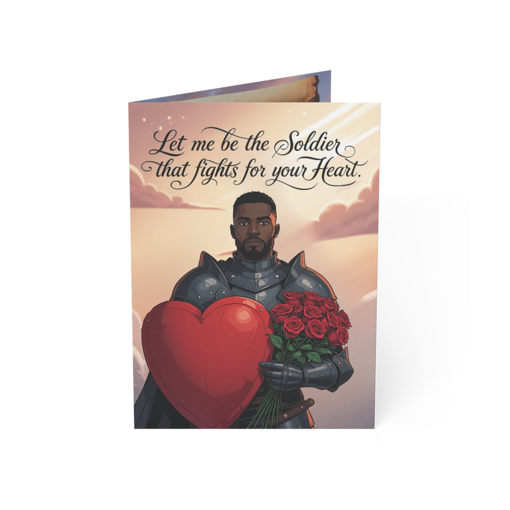 Heartfelt Greeting Cards - Let Me Be The Soldier That Fights for Your Heart, Romantic Notes, Love Cards, Valentine's Day, Anniversary, [...]