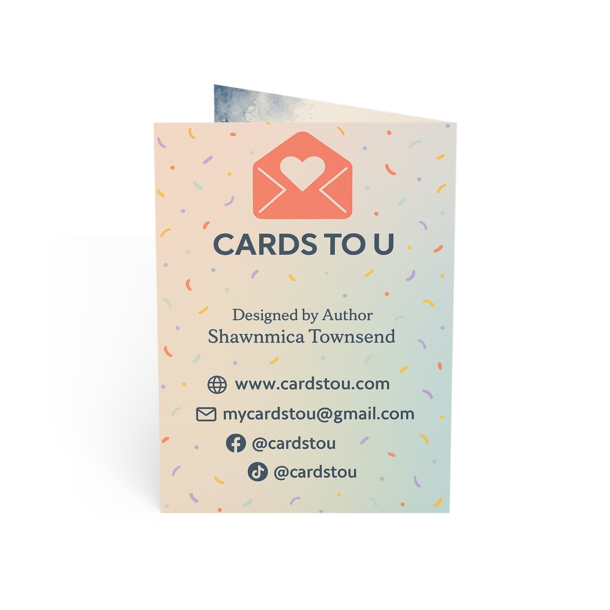 Happy Father’s Day Greeting Card — Sentimental Sunset Design (1/10/30/50 pcs)