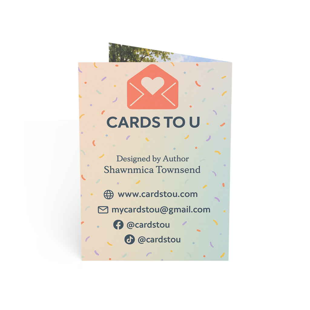 Father's Day Grandpa Greeting Card — Heartfelt Grandfather Card (1/10/30/50 pcs)