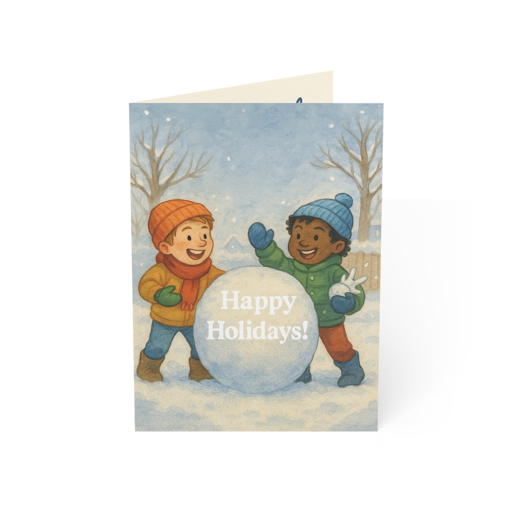 Festive Holiday Greeting Cards - Happy Holidays Design (1, 10, 30, 50pcs)