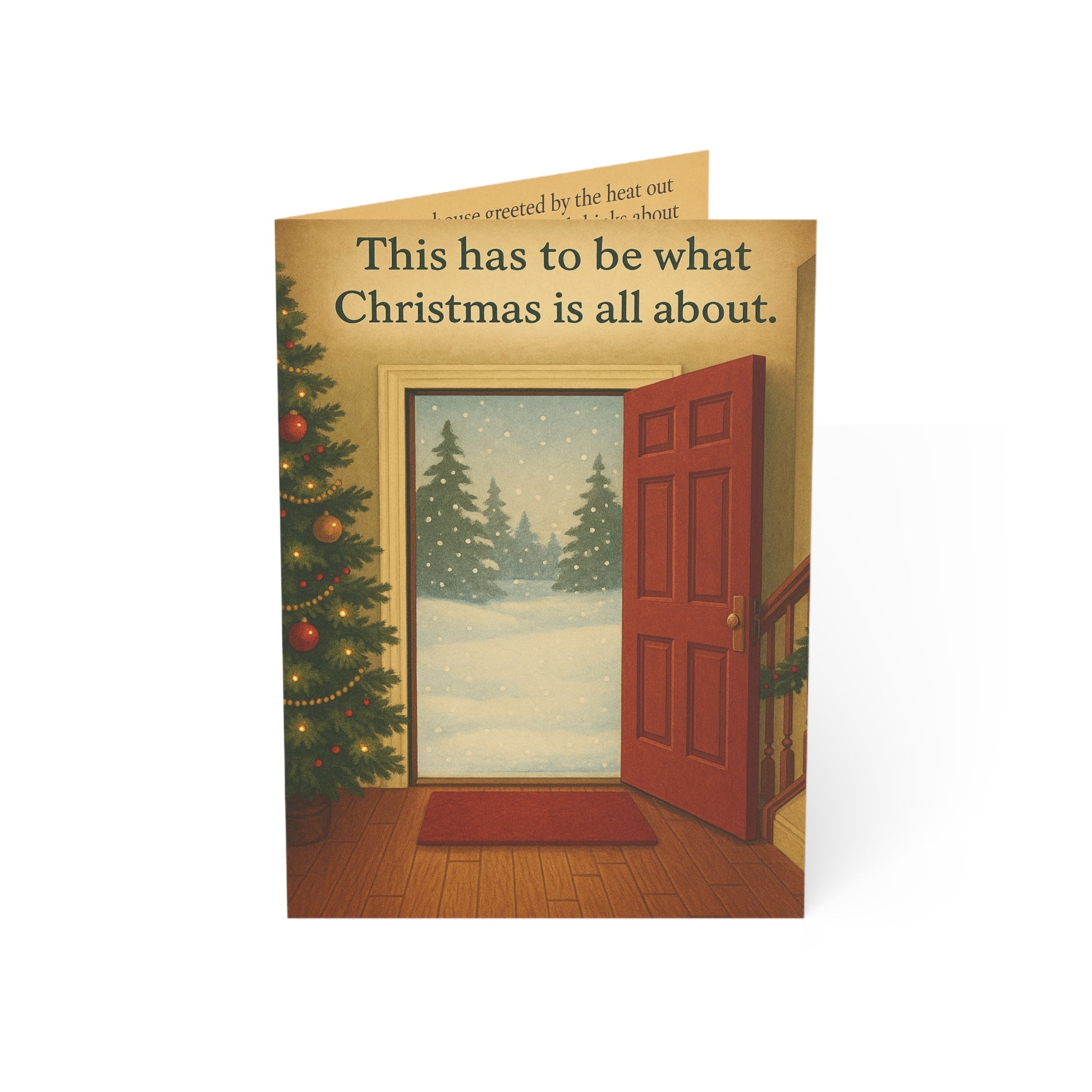 Festive Greeting Cards for Christmas - Sets of 1, 10, 30, 50pcs