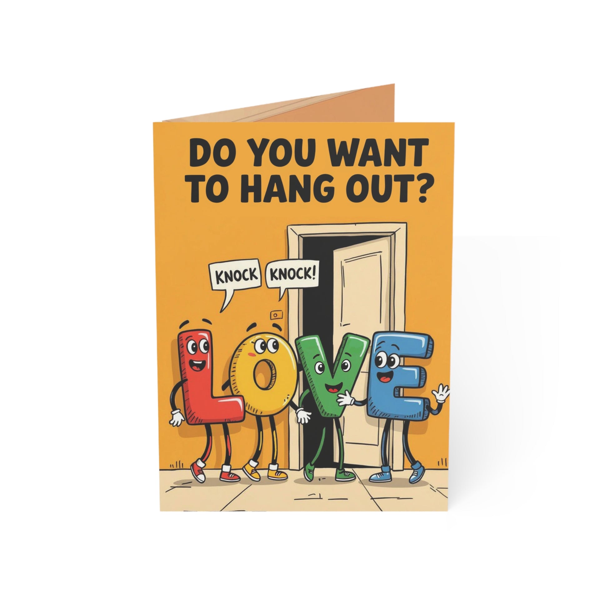 Playful Love Greeting Cards - Perfect for Friends' Gatherings, Anniversaries, or Just Because - Fun Knock Knock Design, Cards for [...]