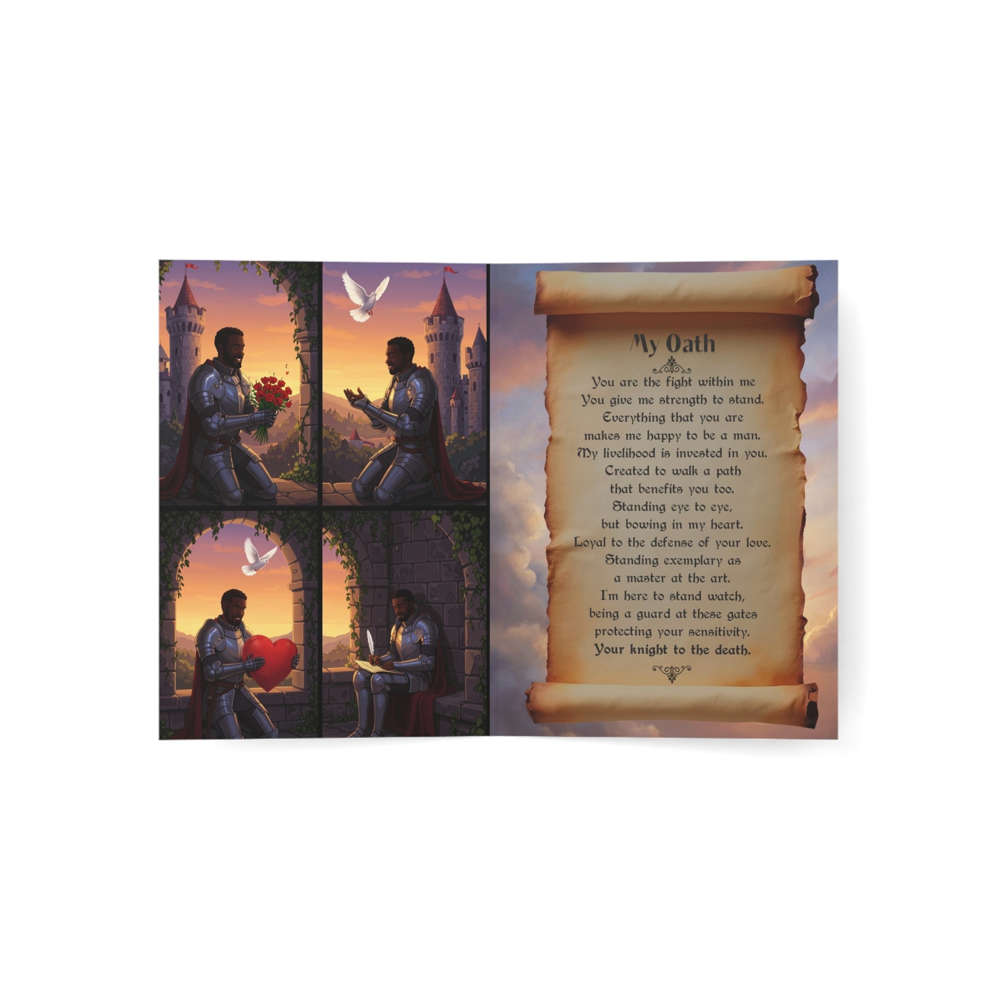 Let Me Be The Soldier That Fights for Your Heart” – Romantic, Love & Anniversary Notes