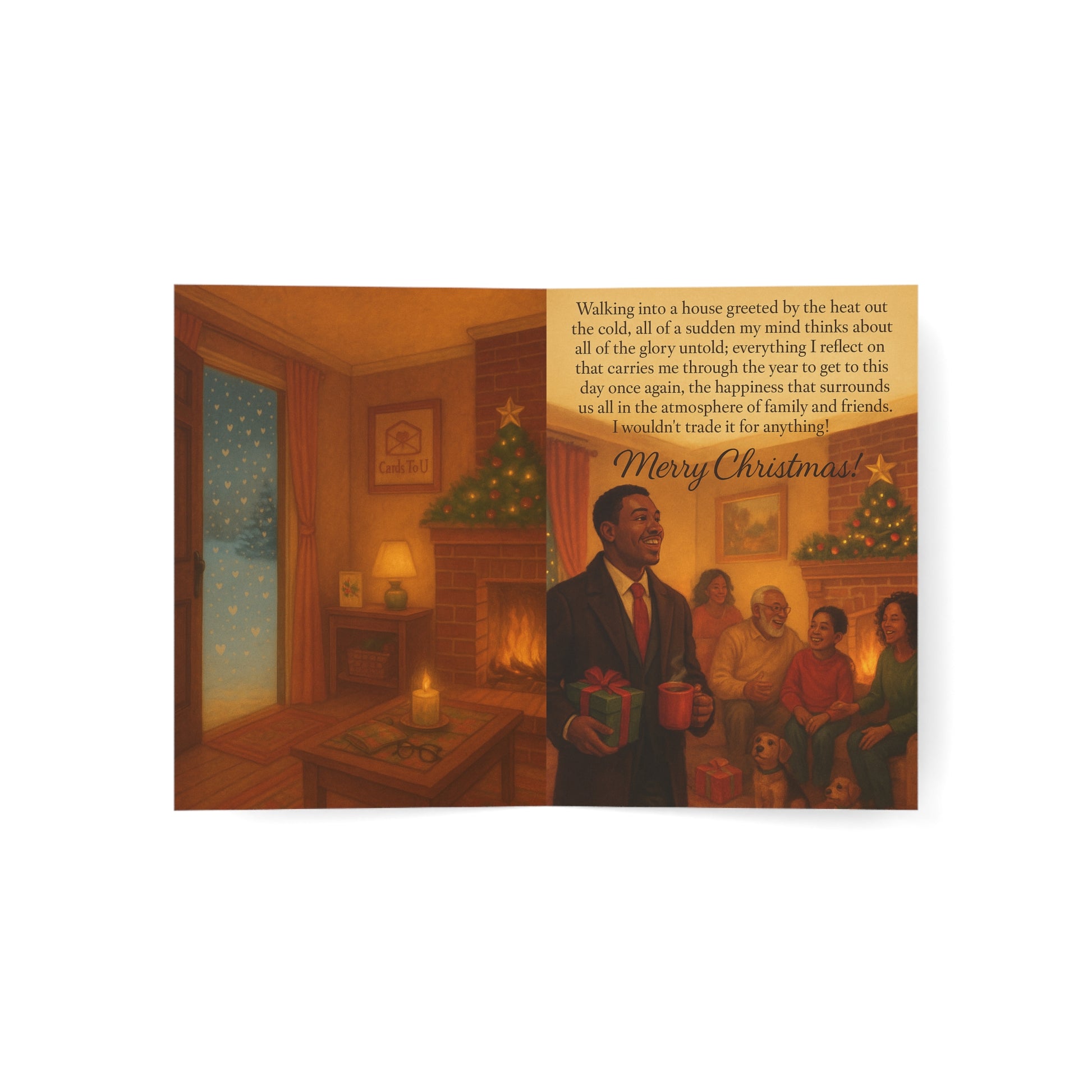 Festive Greeting Cards for Christmas - Sets of 1, 10, 30, 50pcs