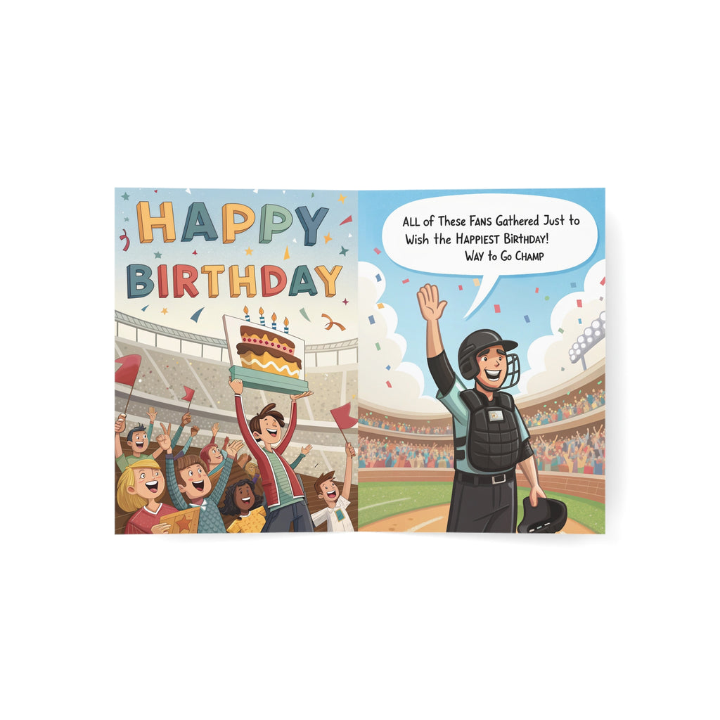 Cheerful Greeting Cards for Celebrations, Occasions, and Events, Perfect for Birthdays, Sports, and More!