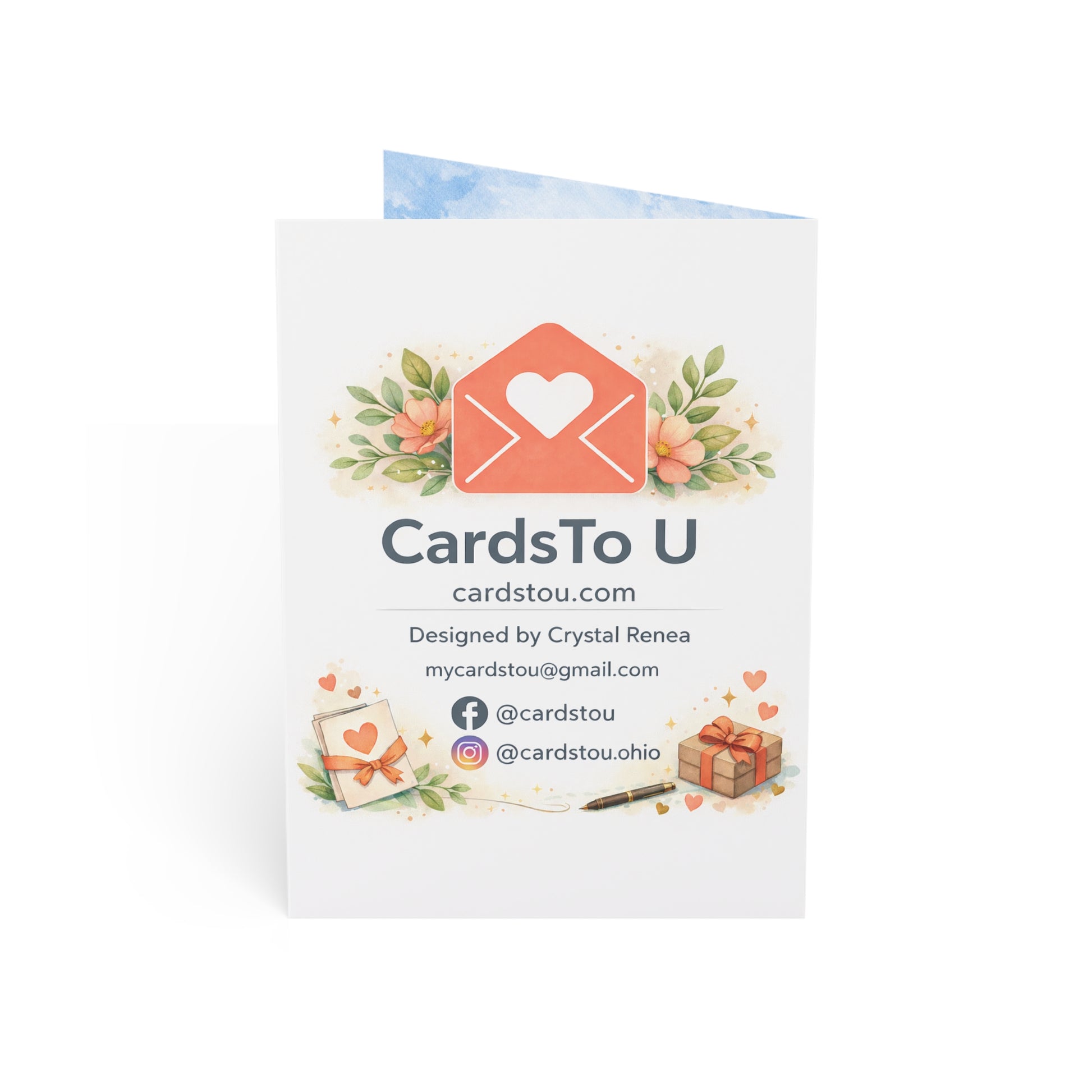 Baby Boy Greeting Cards — Welcome to the World (1, 10, 30, 50 pcs)