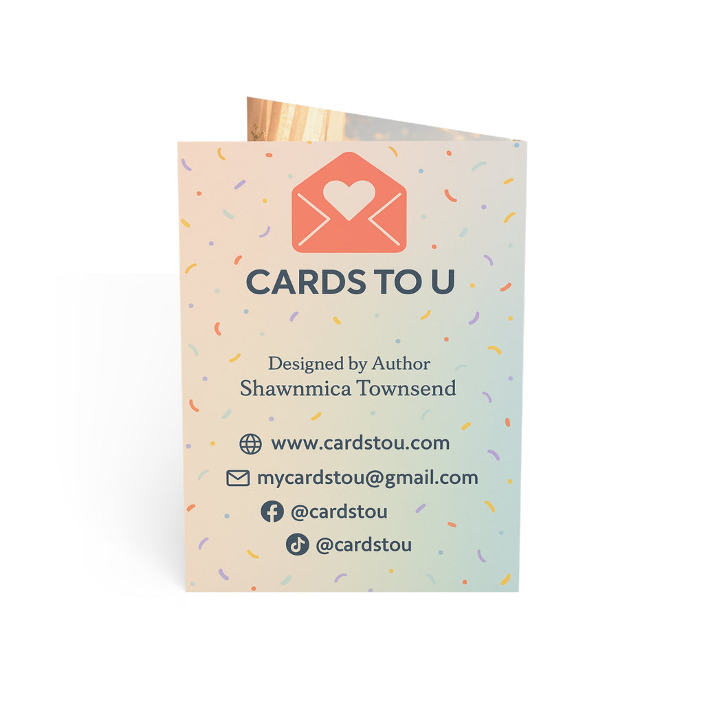Just a Note Greeting Cards — Encouraging Blank Cards for Everyday Encouragement (1/10/30/50 pcs)
