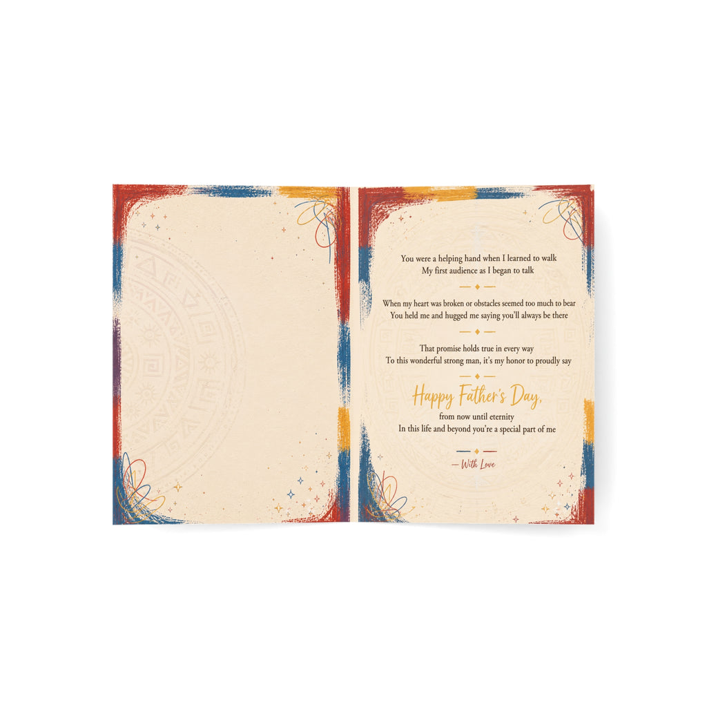 Father's Day Greeting Card – "Wishing An Amazing Man All The Best" (Pack of 1, 10, 30, 50)