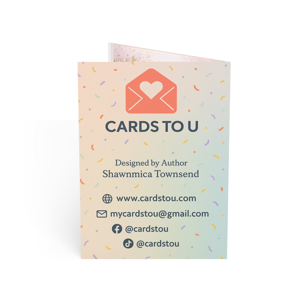 Mother's Day Sister Greeting Cards — Pack of 1/10/30/50