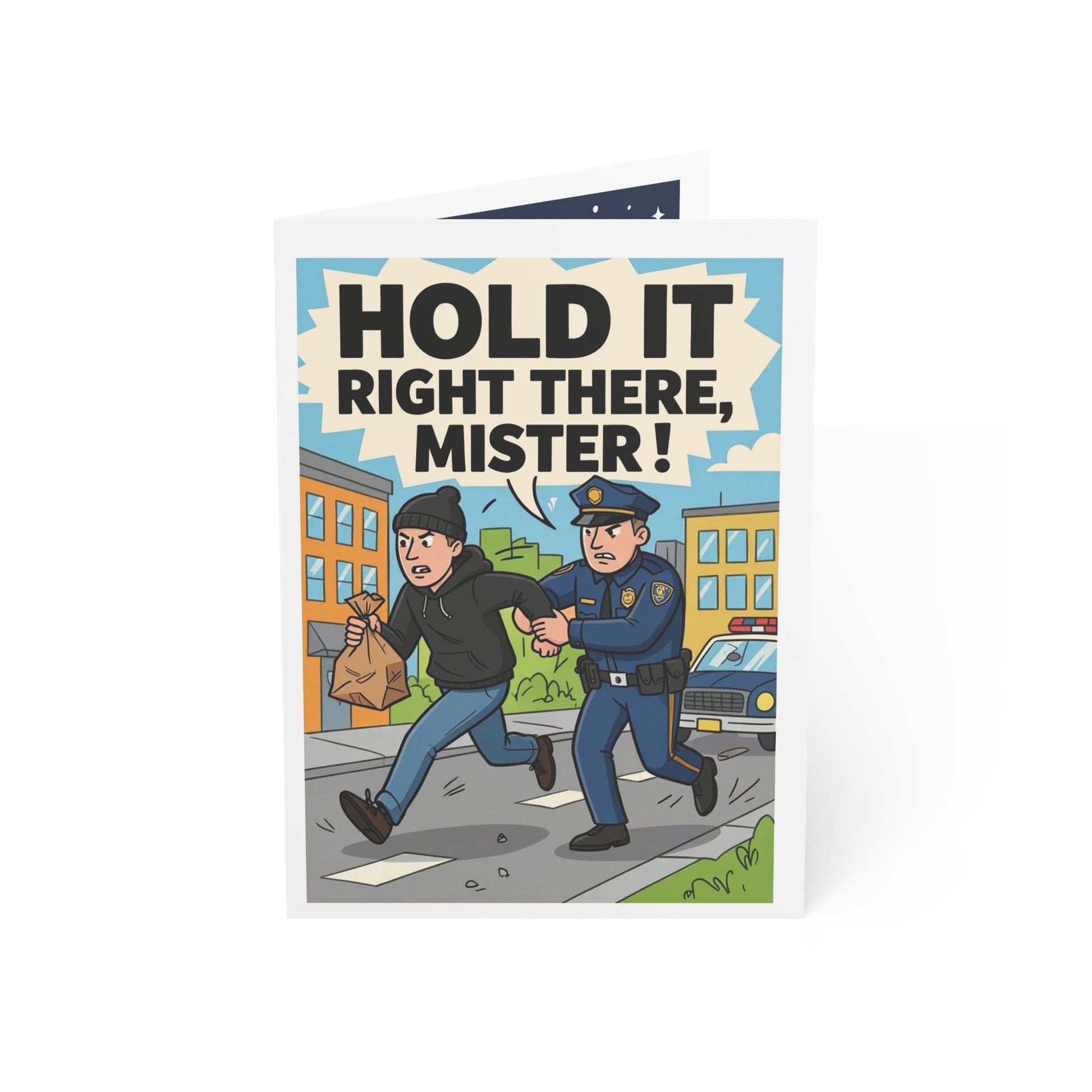 Humorous Greeting Cards for All Occasions, Funny Cards, Cop Cards, Punny Greetings, Celebration Cards, Unique Card Set